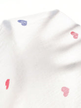 Women's V-Neck Ruffle Trim Texture Heart Print Elegant Daily Holiday Casual Short Dress For